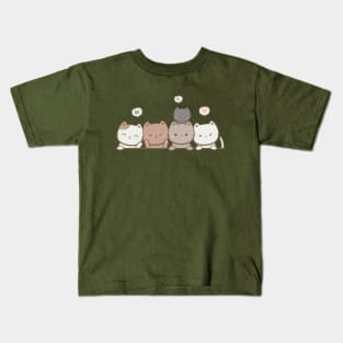 Kawaii Cat Kids T-Shirt